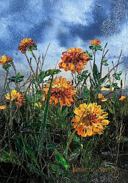 Kimberley Harris - 'Autumn Is Upon Us' - Framed Original Artwork