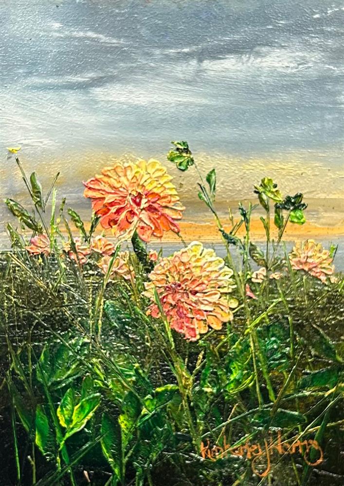 Kimberley Harris - 'Autumn's Rest' - Miniature series - Framed Original Artwork