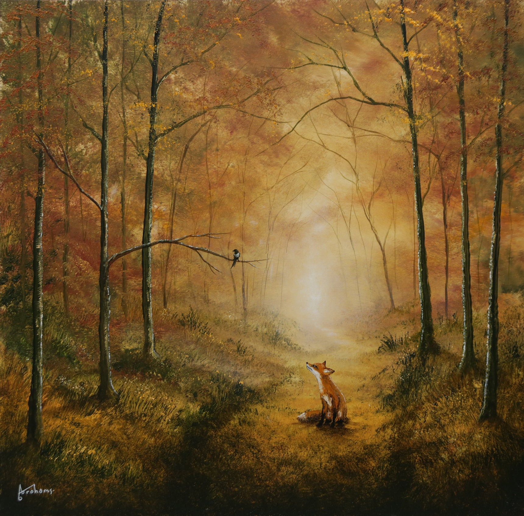 Danny Abrahams - 'Autumns Wonder’  - Framed Original Artwork