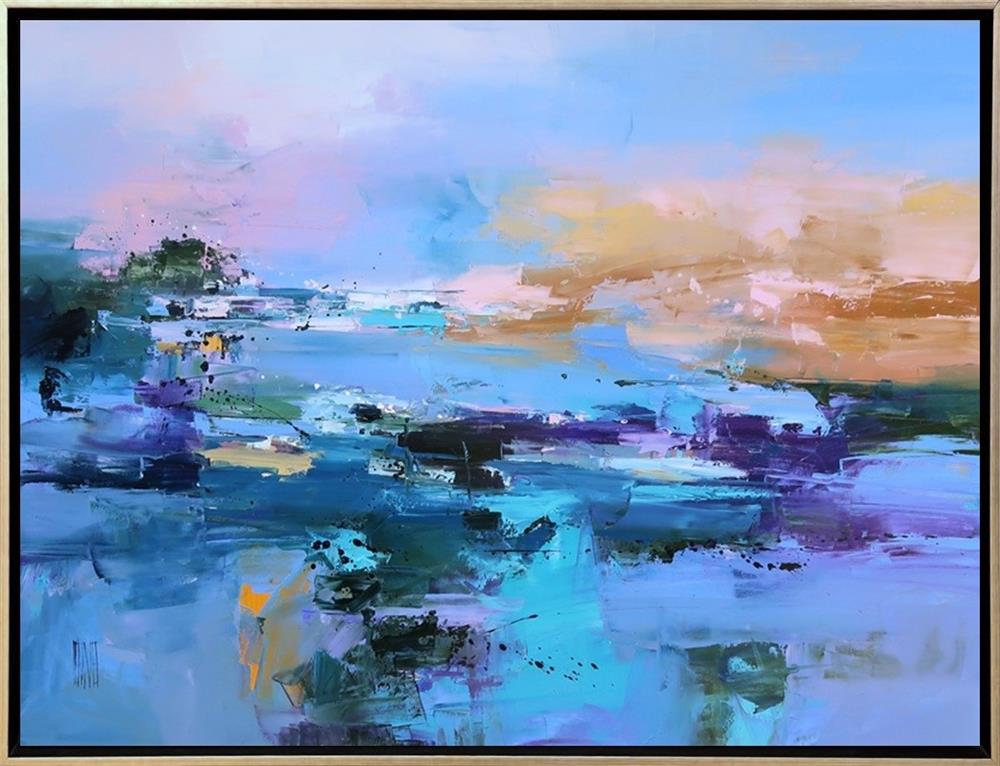 Hervé Lenouvel  'Avant Le Vent' - Framed Original Artwork