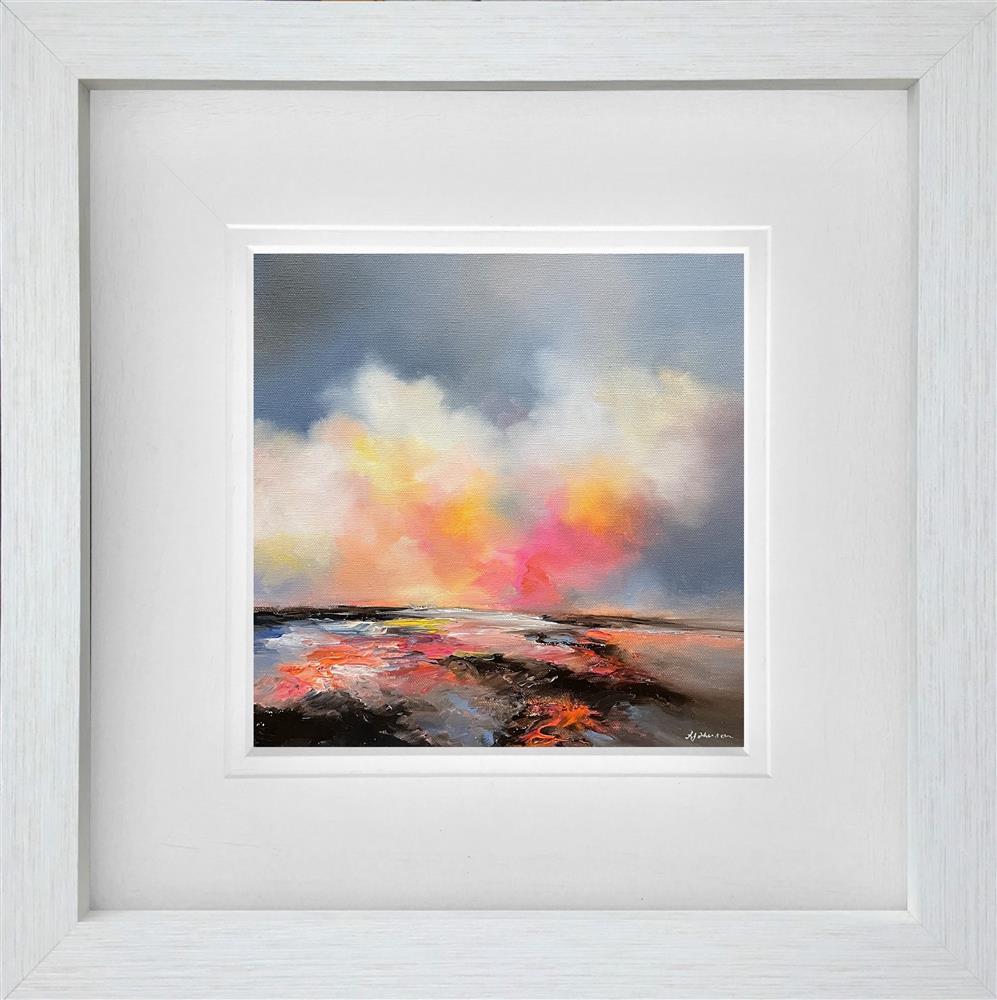 Alison Johnson - 'Azure Horizon' - Framed Original Artwork