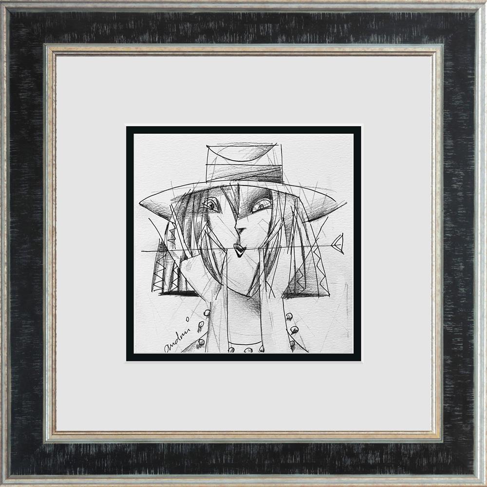 Andrei Protsouk - BBQ Lovers - Study' - Framed Original Art