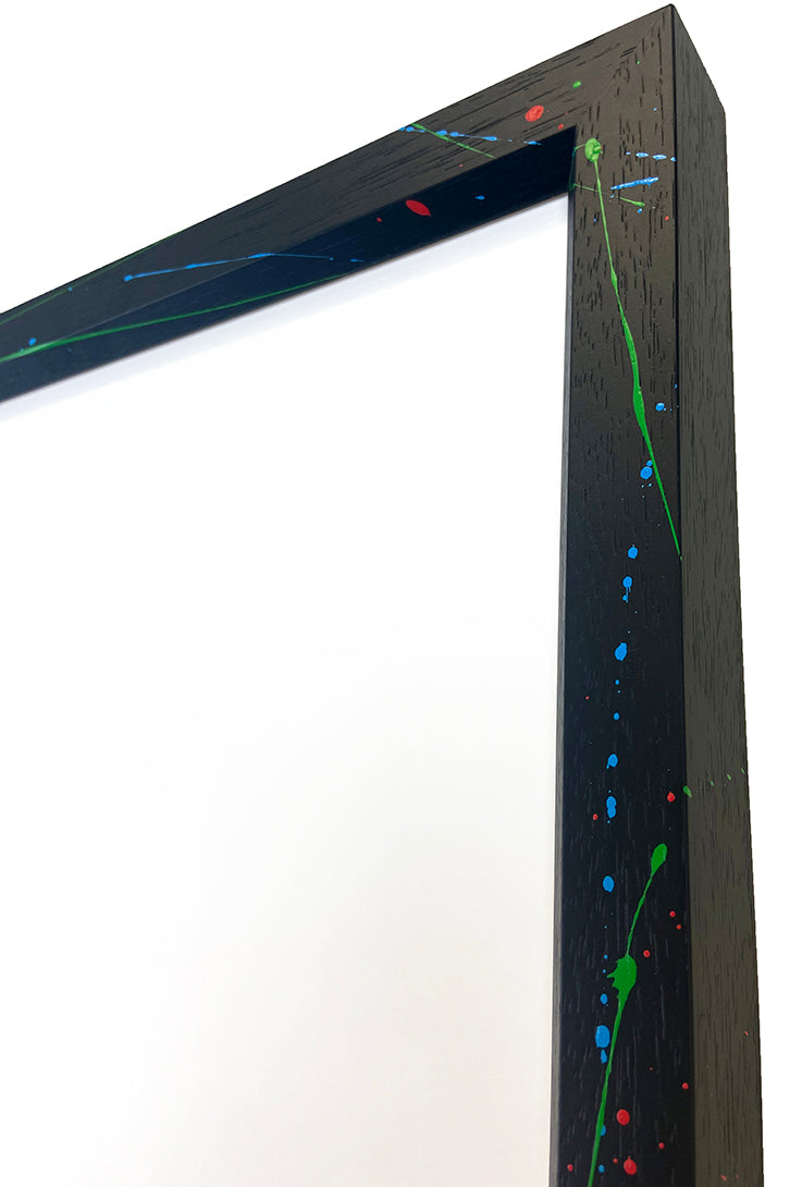 Monica Vincent - 'Stag's Head Graffiti' - Framed Limited Edition Print