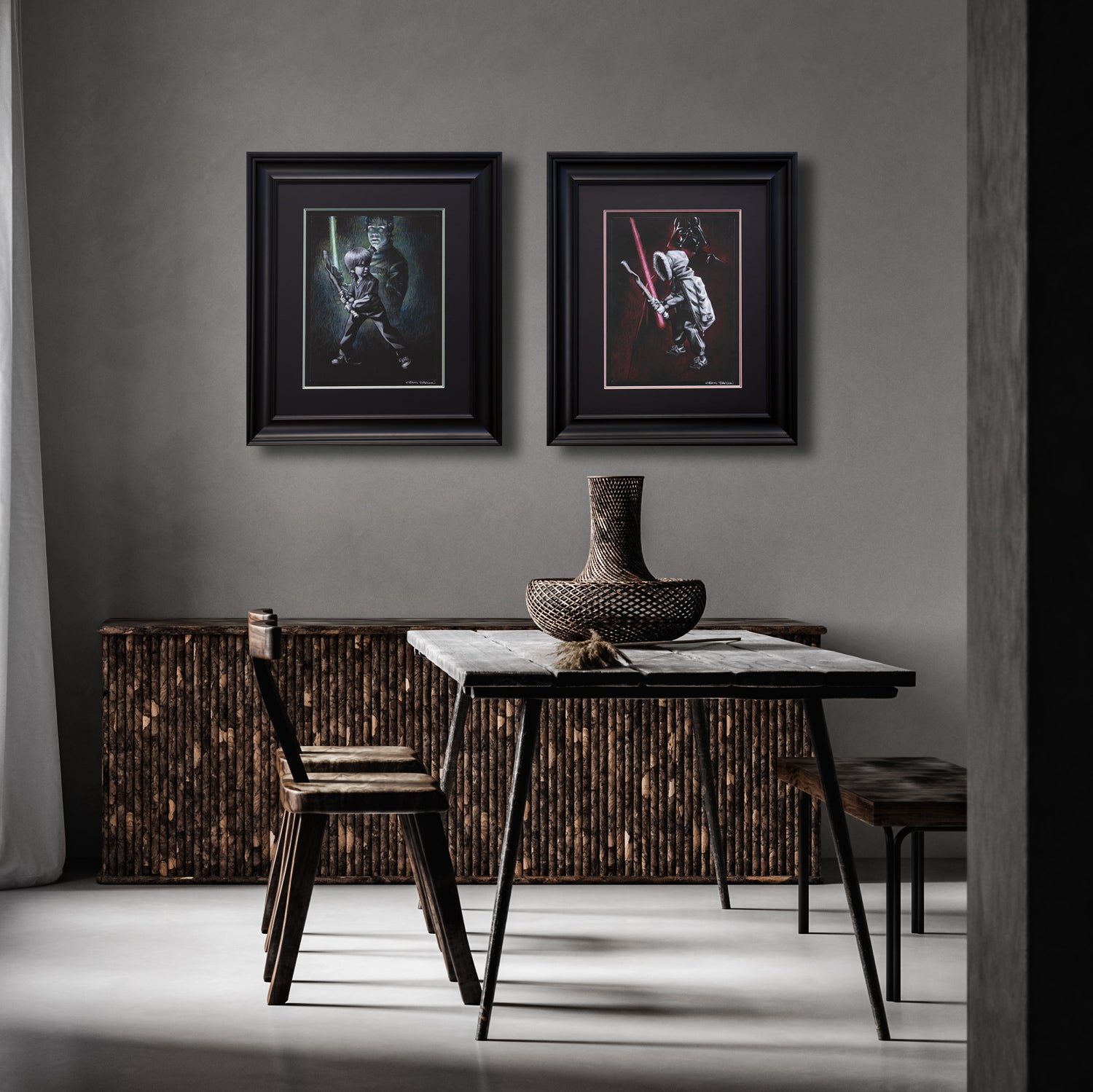 Craig Davison  - 'Force It - Sketch'- Framed Limited Edition