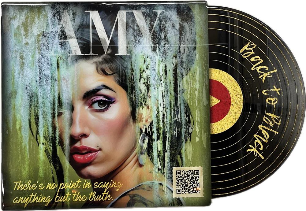 Sannib - 'Back To Black - Vinyl Collection' -  Original Art