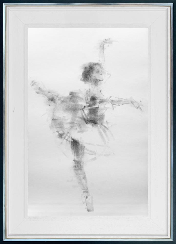 Tim Wang - 'Ballerina Girl' - Framed Original Artwork