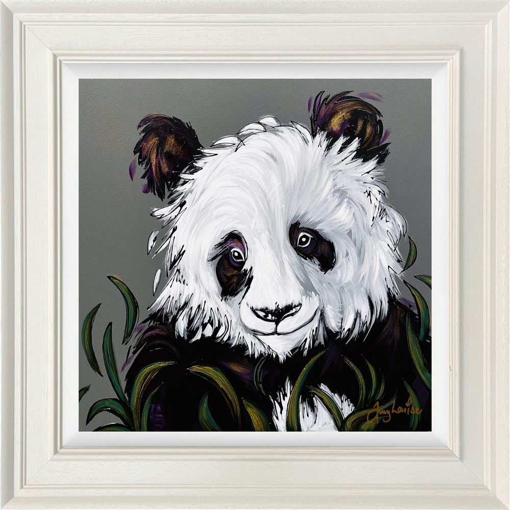 Amy Louise - 'Bamboo Bear' - Framed Original Artwork