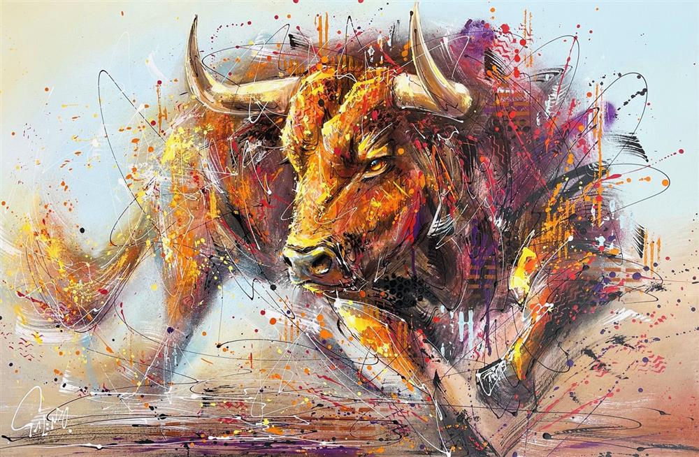 Joe Galindo - 'Bandit' - Framed Original Artwork