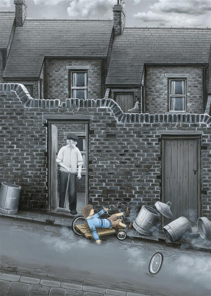 Leigh Lambert - 'Bang' - Canvas  - Framed Artist Proof