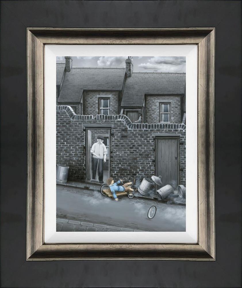 Leigh Lambert - 'Bang' - Canvas  - Framed Artist Proof