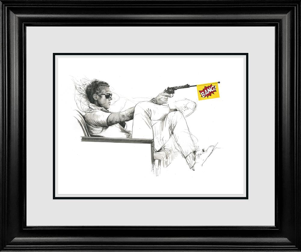 Scott Tetlow - 'King Of Cool' - Framed Original Art