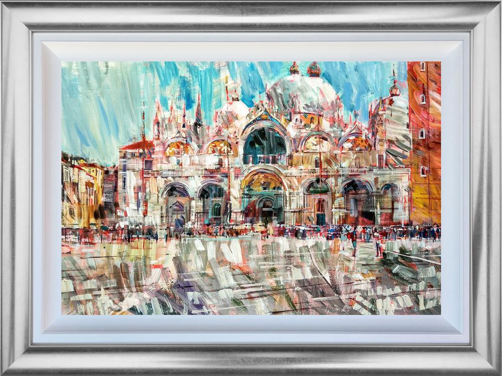 Colin Brown - 'Basilica di San Marco' - Framed Original Art