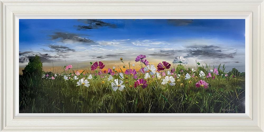 Kimberley Harris - 'Basking In The Evening Glow' - Framed Original Artwork
