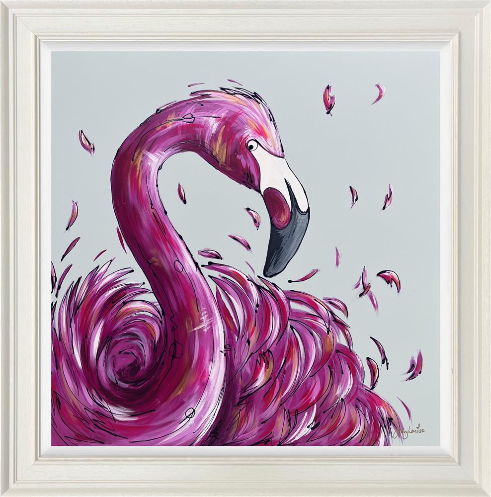 Amy Louise - 'Flamboyance' - Framed Original Art