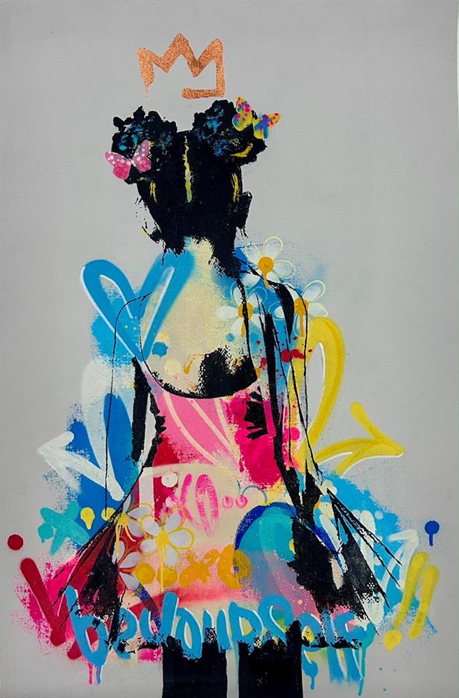 Bollee Patino - 'Be Yourself' - Framed Original Artwork