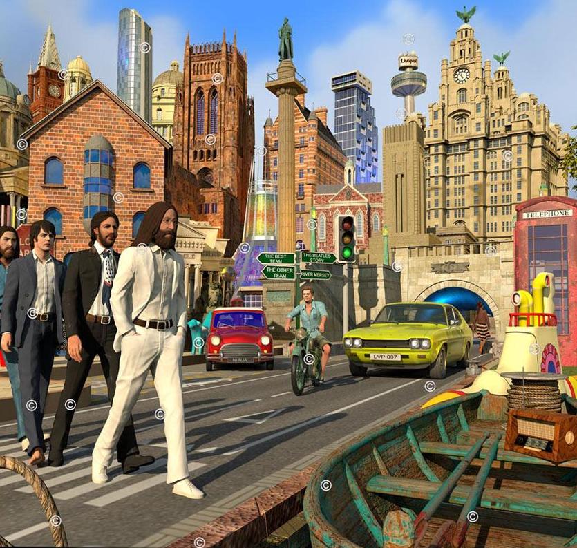 Keith Drury - 'Beatle Road' - Limited Edition Artwork