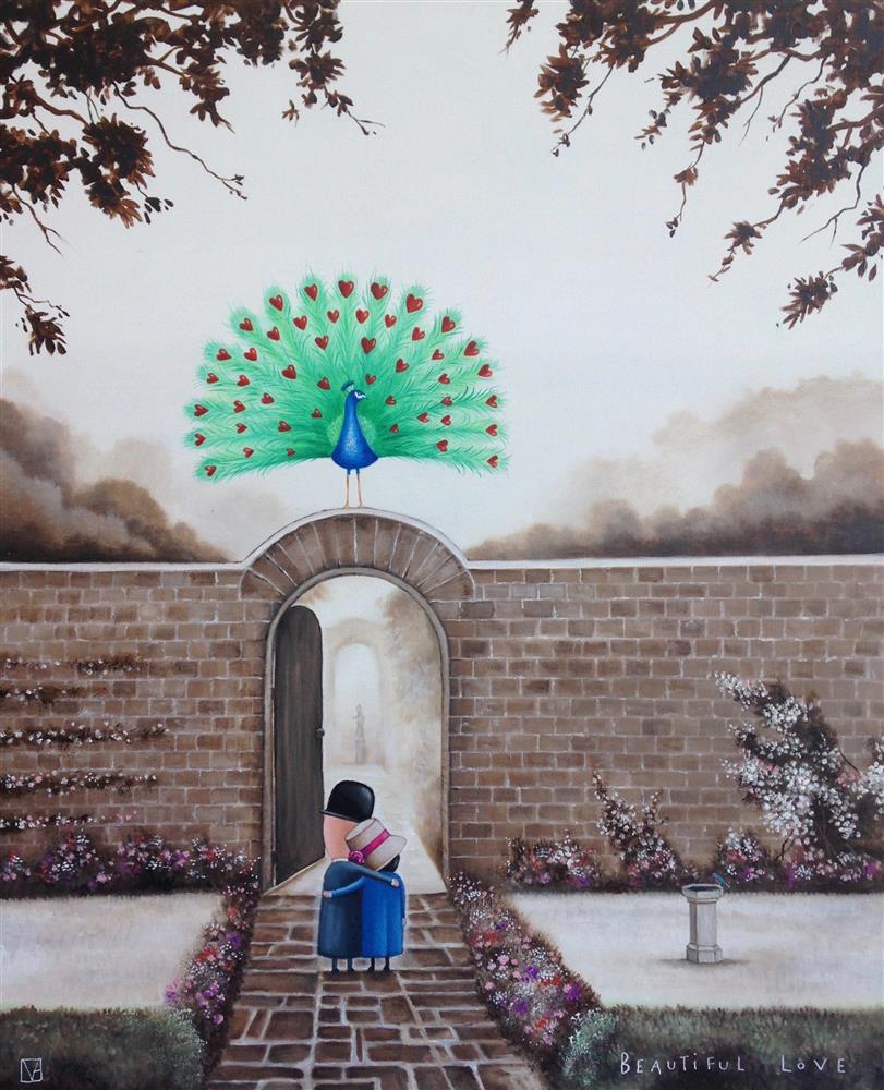 Michael Abrams - 'Beautiful Love' - Framed Original Art