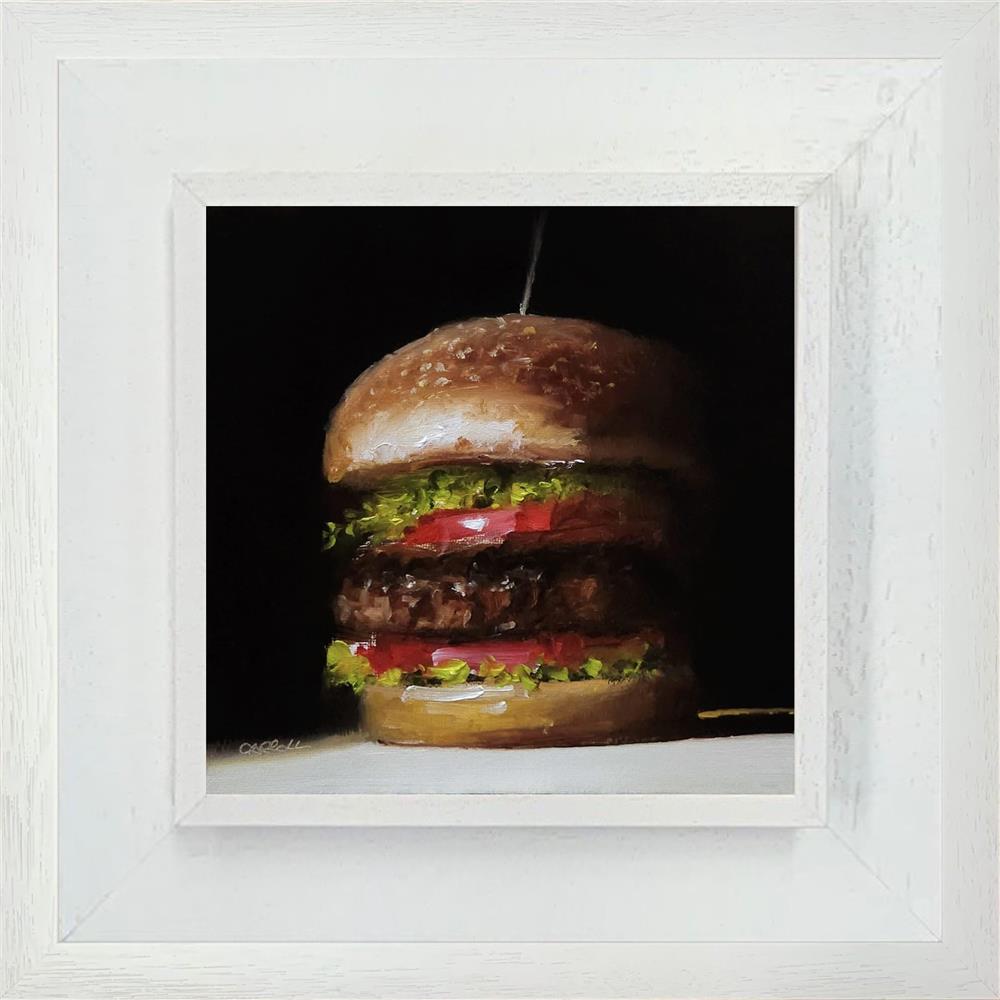 Neil Carroll - 'Beef Burger' - Framed Original Artwork