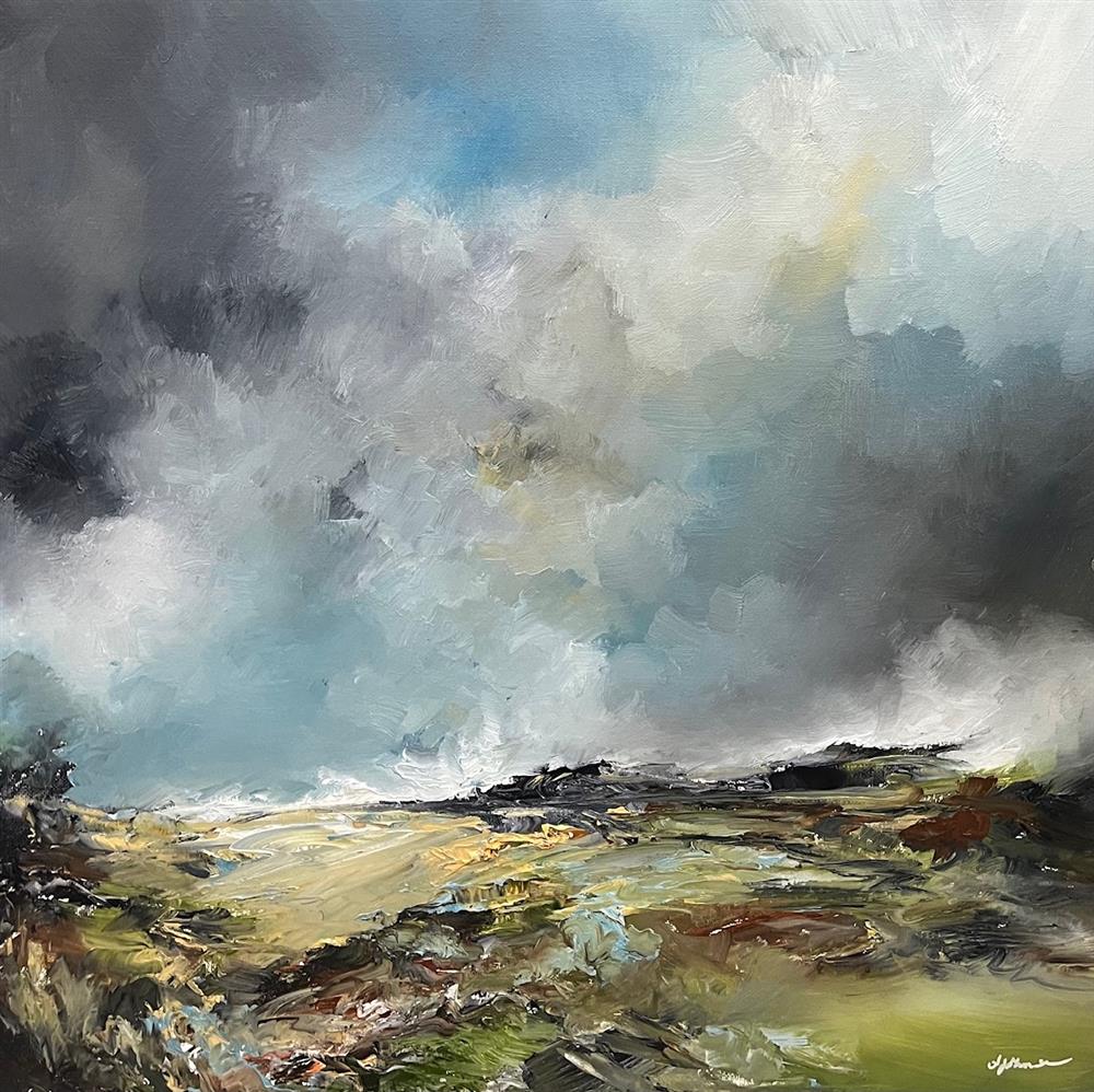 Alison Johnson - 'Before The Rain' - Framed Original Artwork