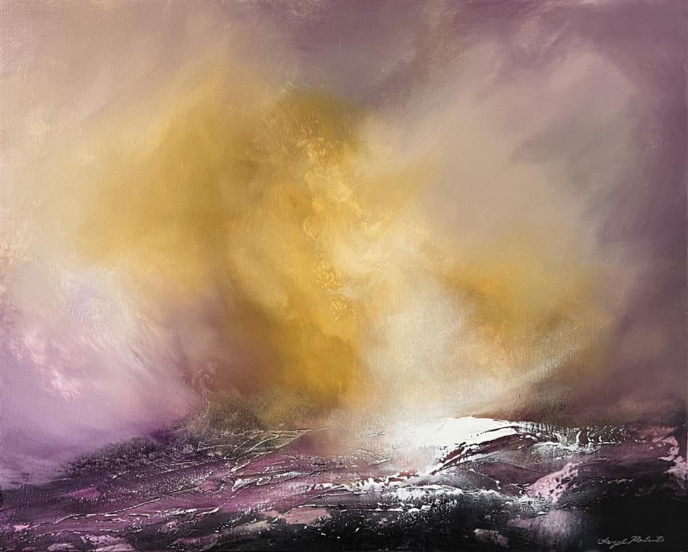 Sheryl Roberts - 'Behind The Sun' - Framed Original Artwork