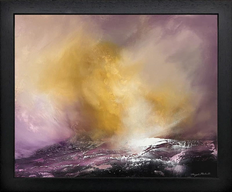 Sheryl Roberts - 'Behind The Sun' - Framed Original Artwork