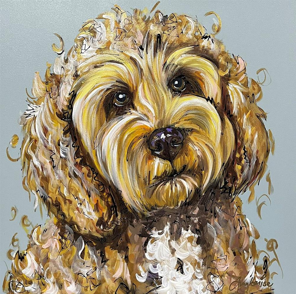 Amy Louise - 'Fresh Curls' - Framed Original Artwork
