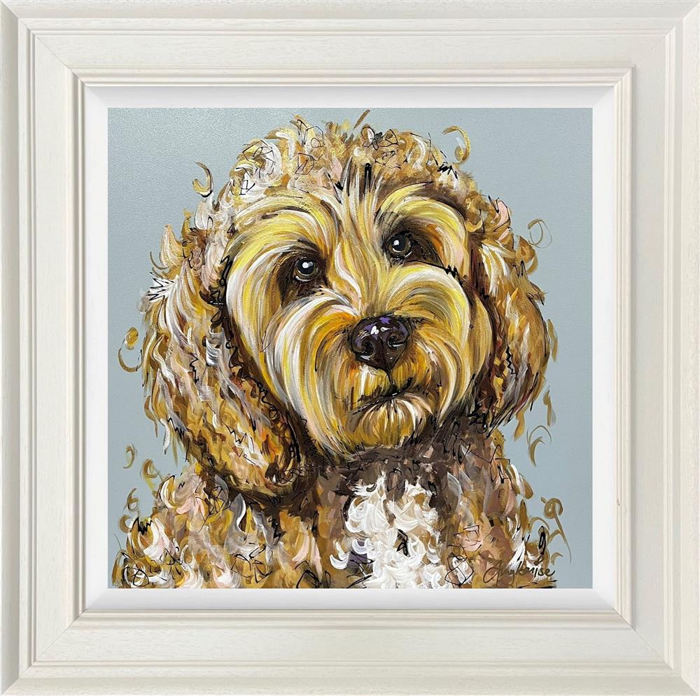Amy Louise - 'Fresh Curls' - Framed Original Artwork