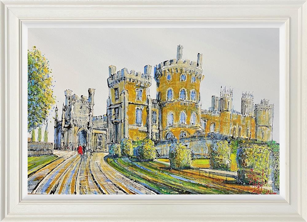 Nigel Cooke - 'Belvoir Castle' - Framed Original Artwork