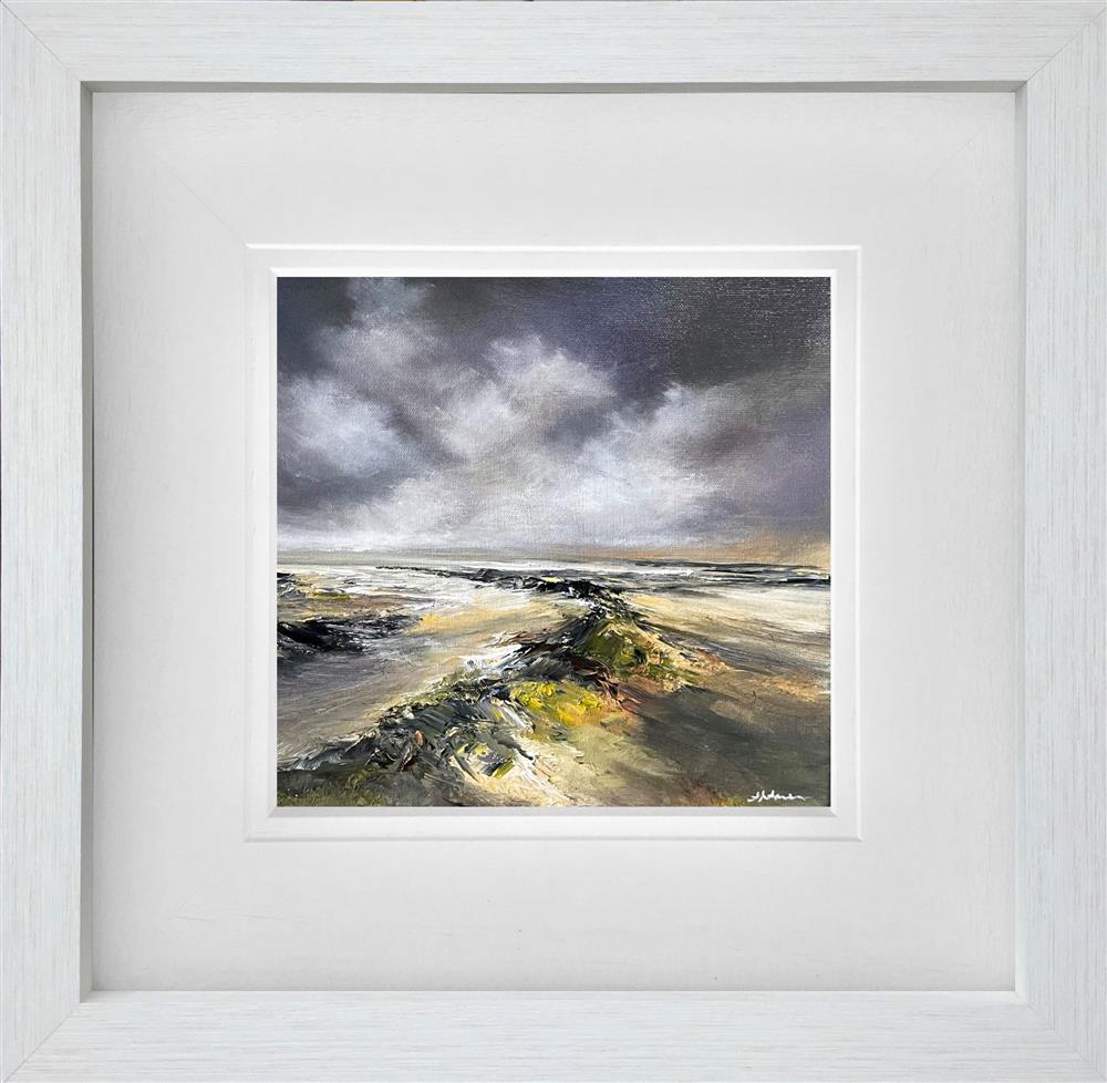 Alison Johnson - 'Beneath A Silver Sky' - Framed Original Artwork