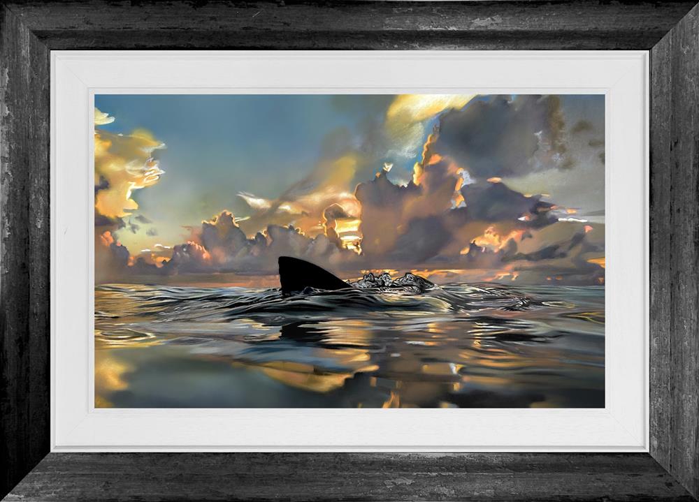 Clare Parkes - 'Beneath The Golden Sky' - Framed Original Artwork