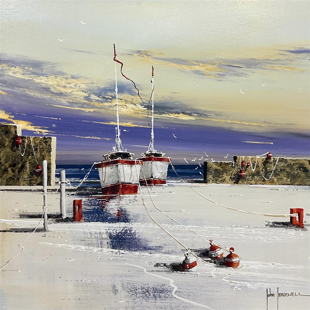 John Horsewell - 'Beneath The Quiet Sky' - Framed Original Artwork