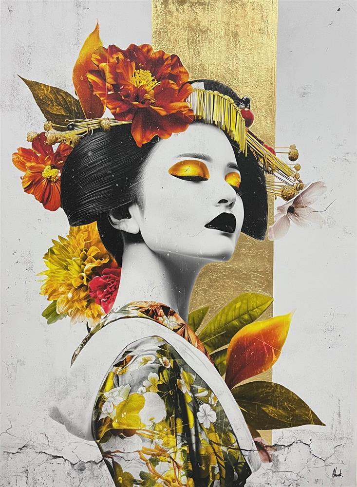 Chuck - 'Benitsubaki' - Framed Original Art