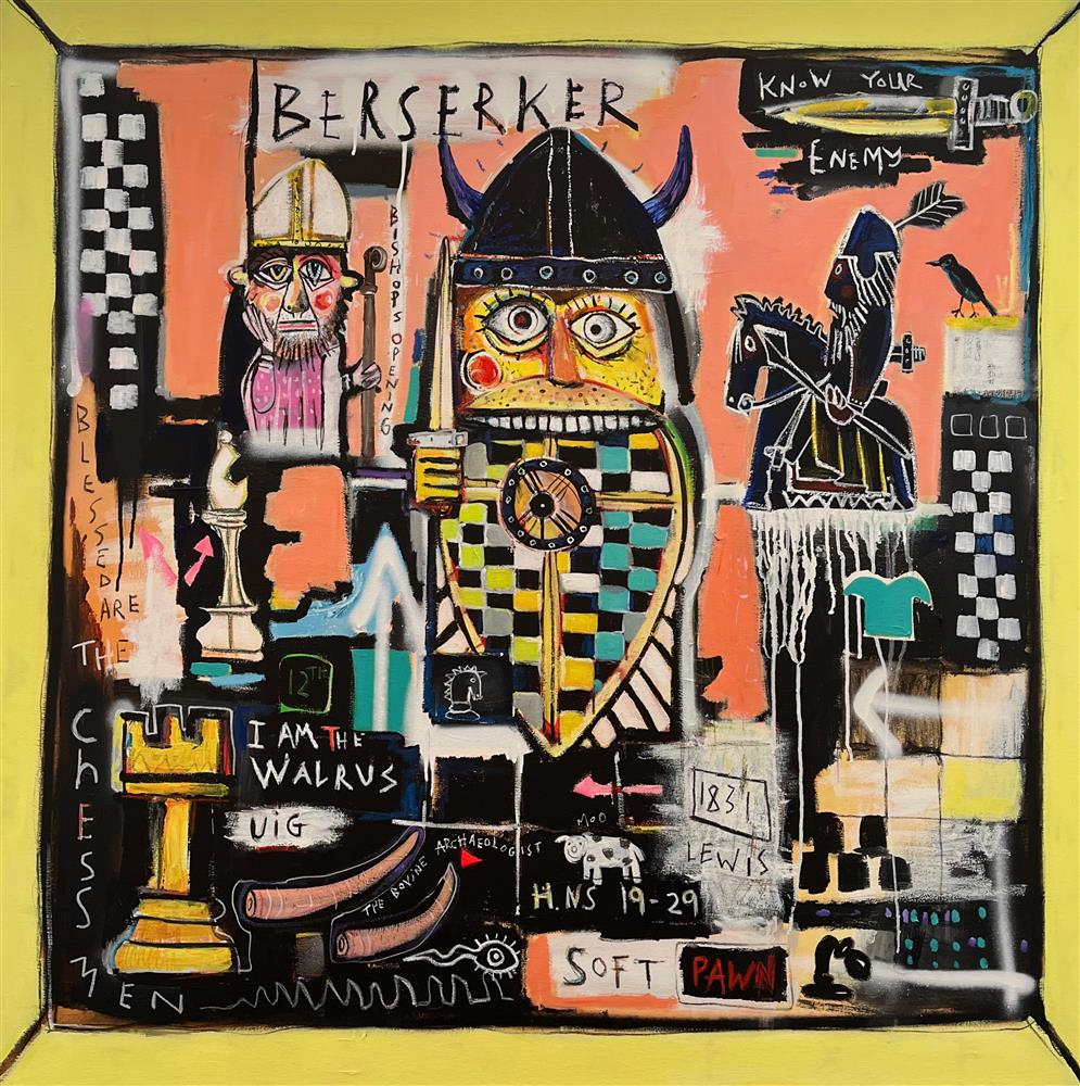 Michael Abrams - 'Berserker' - Large Scale Original Art