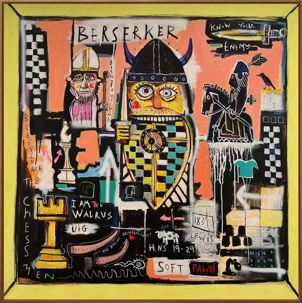 Michael Abrams - 'Berserker' - Large Scale Original Art