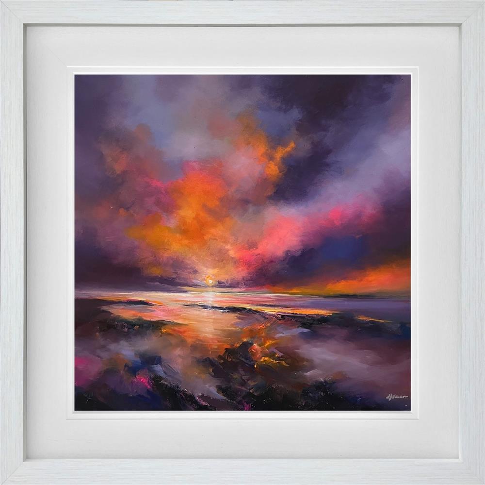 Alison Johnson - 'Better Times' - Framed Original Artwork