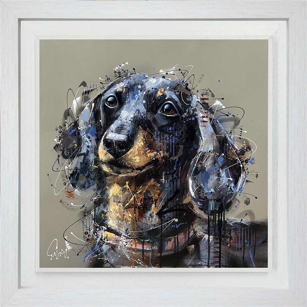Joe Galindo - 'Betty' - Framed Original Artwork