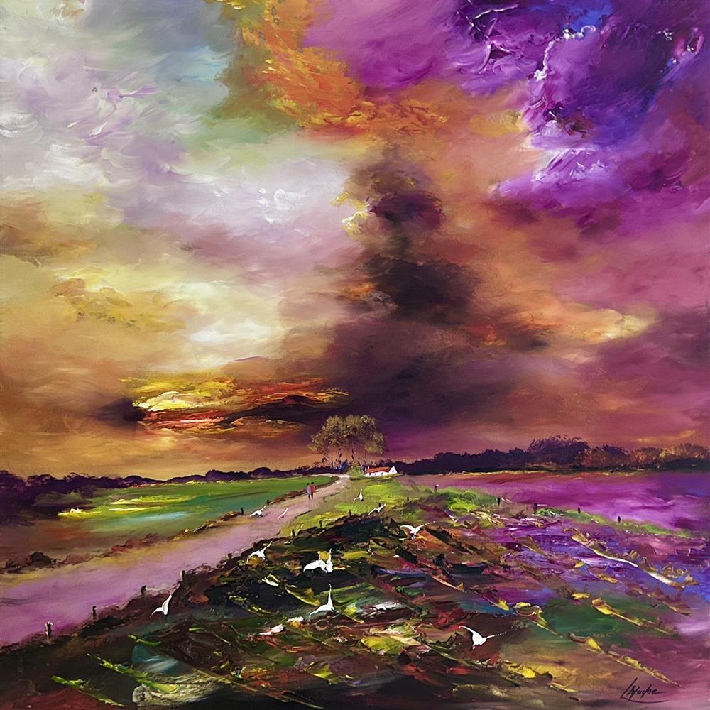 Lillias Blackie -  'Between Earth And Sky' - Framed Original Artwork