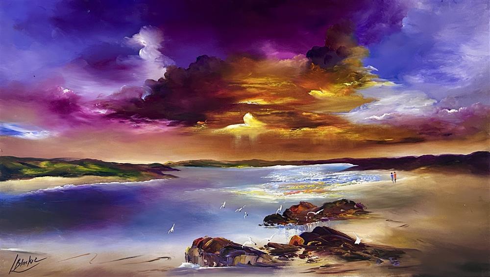 Lillias Blackie -  'Between Storm And Sun' - Framed Original Artwork