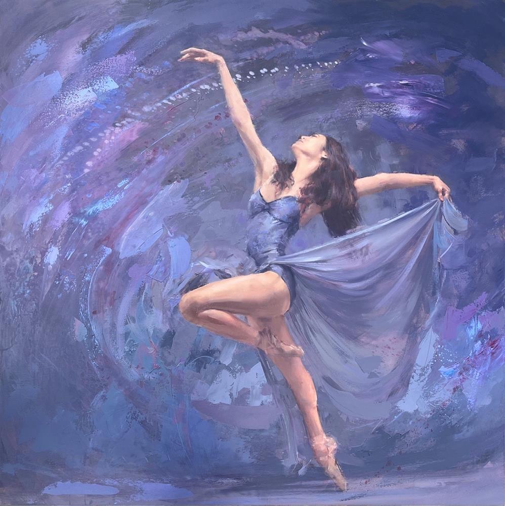 Tony Hinchliffe - 'Between Two Fires' - Framed Original Artwork