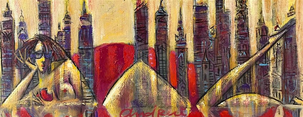 Andrei Protsouk - 'Big Apple' - Framed Original Artwork