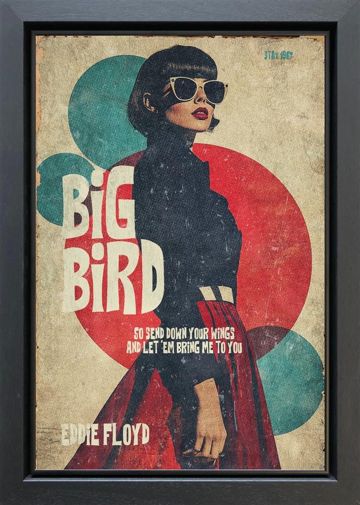 Linda Charles - 'Big Bird' - Framed Original Artwork