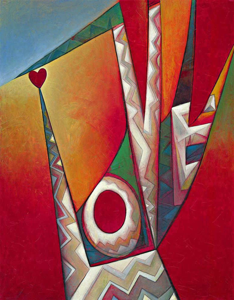 Andrei Protsouk - 'Big Love' - Framed Original Artwork