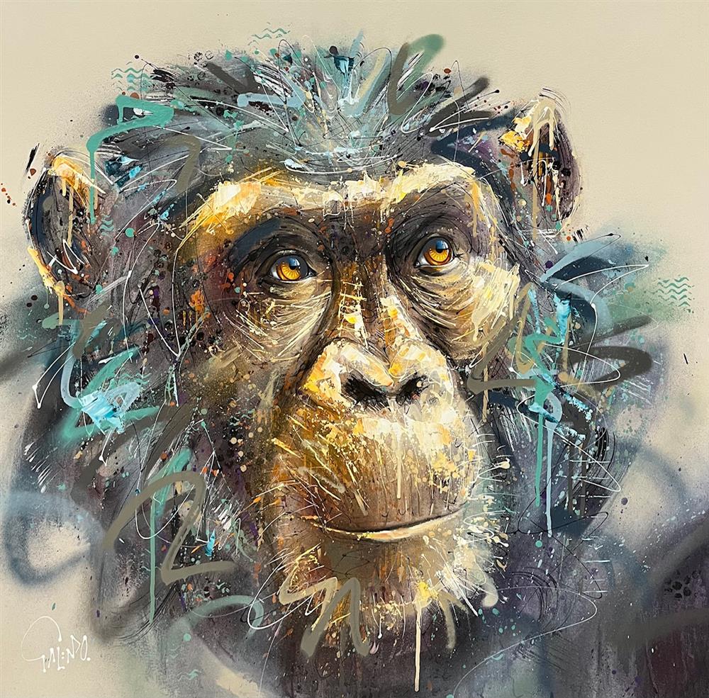 Joe Galindo - 'Bill' - Framed Original Artwork