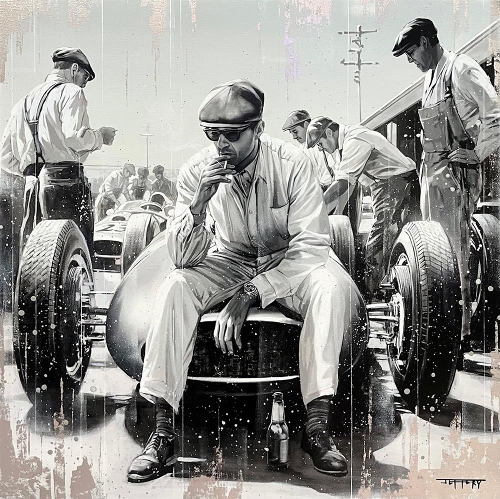 Ben Jeffery - 'Billionaires Boy's Club' - Framed Original Artwork