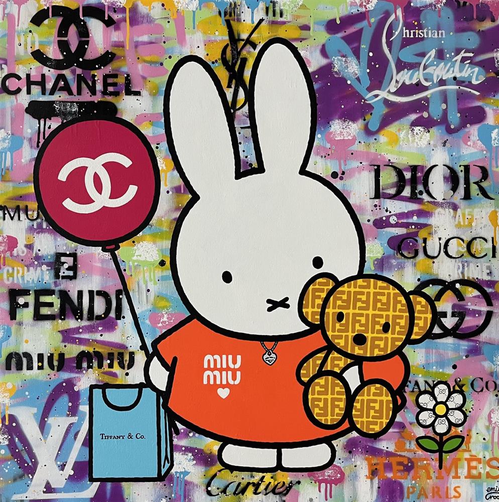 Emily Crook - 'Birthday Ready' - Framed Original Art