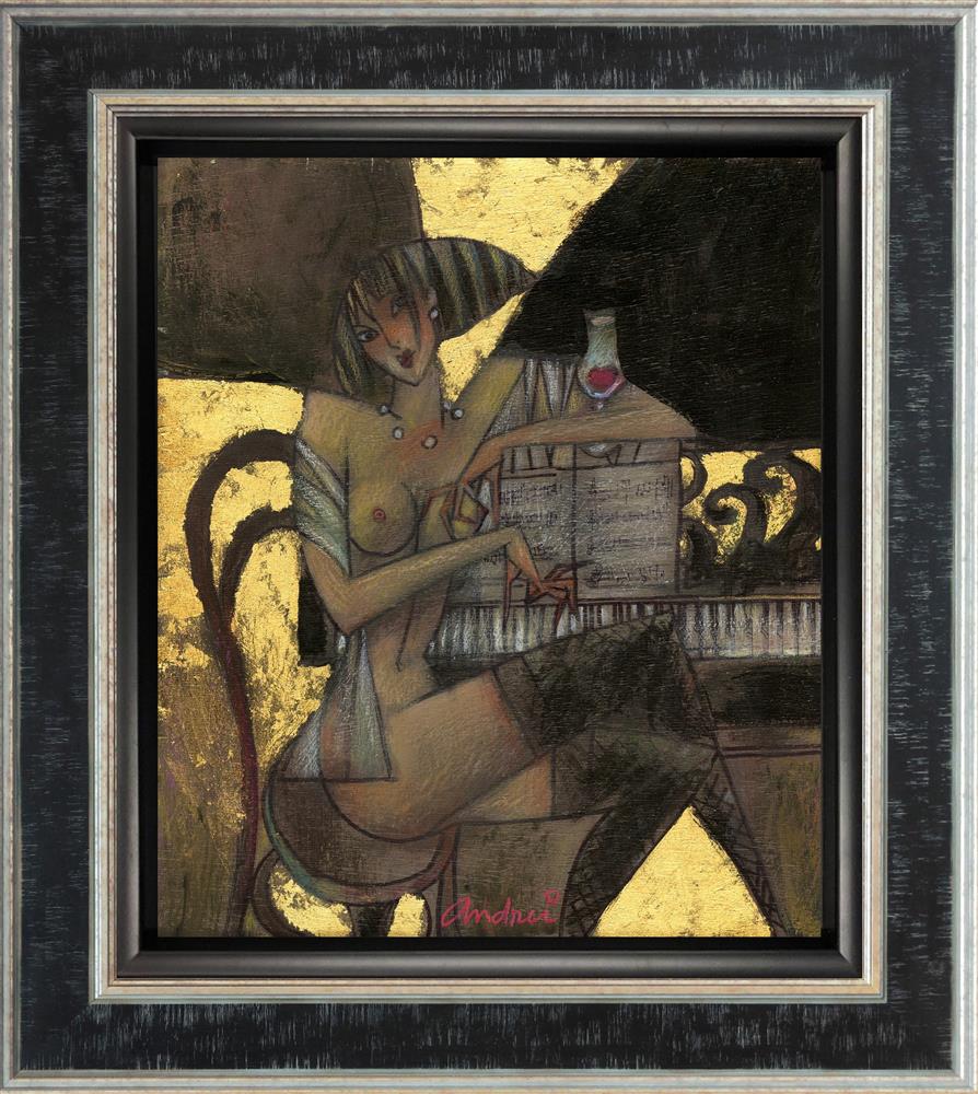 Andrei Protsouk - 'Black Keys' - Framed Original Art