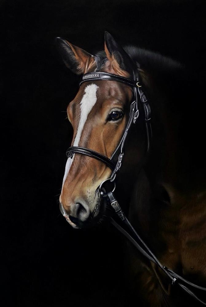 Clare Parkes - 'Blaze' - Framed Original Artwork