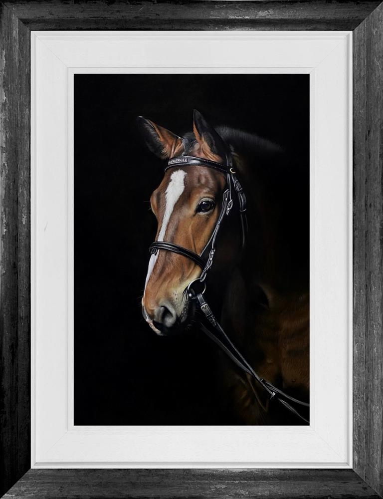 Clare Parkes - 'Blaze' - Framed Original Artwork