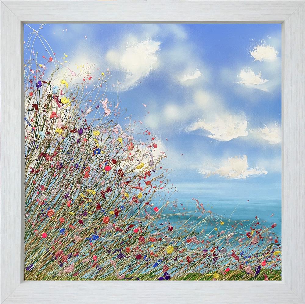 Lisa Pang - 'Blissful' - Framed Original Artwork