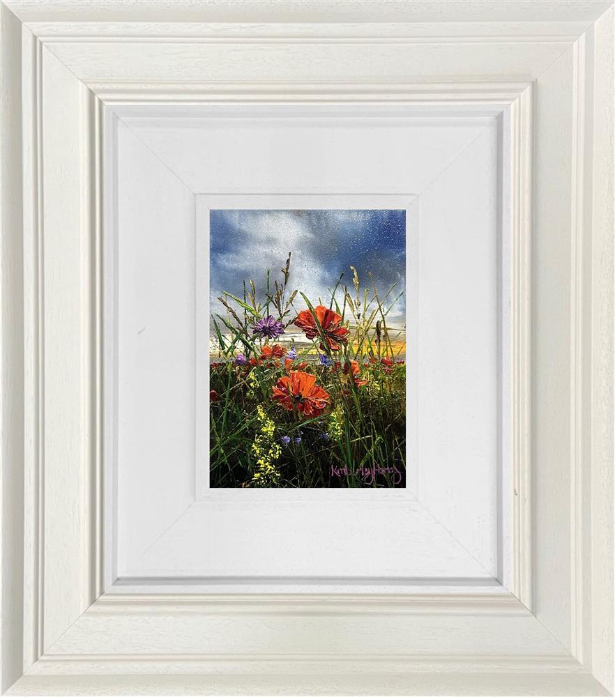 Kimberley Harris - 'Blooming Horizon' - Miniature series - Framed Original Art